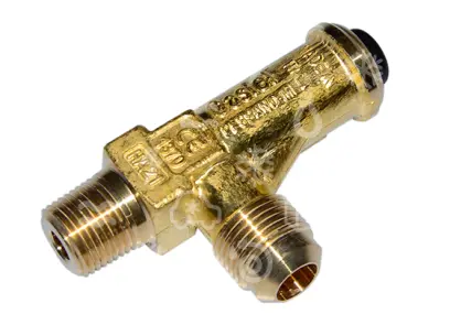 ventil pojistný CASTEL 3060/34C450, šroubovací, 3/8